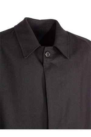 Long black virgin wool coat MAURO GRIFONI | GV16004414003